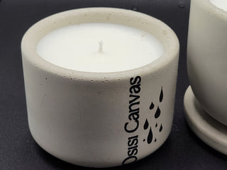 Rain, fresh scented candle