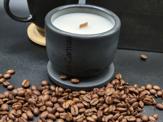 Java Candle Java Wooden Wick, Coffee Scented Candle. – Osisi Canvas™